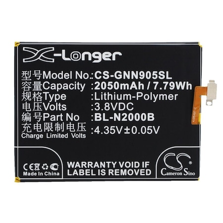 Bsc Preferred BLU D980L VIVO AIR Mobile Phone Replacement Battery CS-GNN905SL.1